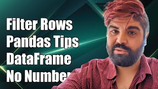 How to Filter Non-Numerical Rows in a Pandas DataFrame Column