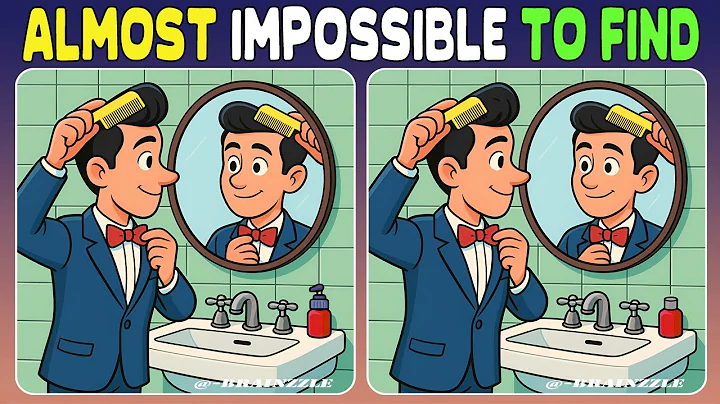 Spot The 3 Differences: Only 1% Can Find Them All 👀🧠