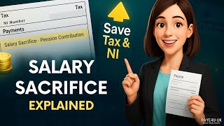 What is Salary Sacrifice? | How to Save Tax & NI #salarysacrifice #ukpayroll #pension #tax #finance