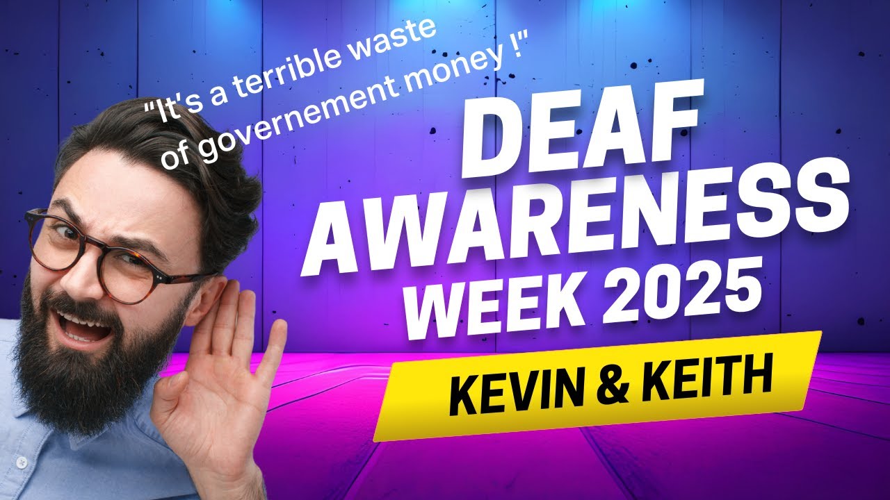 You Tube cover of Deaf Awareness Week