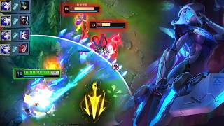 Rank 1 Ashe : If I Can't Carry, I Will Be Second Sup - Engsub ( Ashe vs Kai'sa )