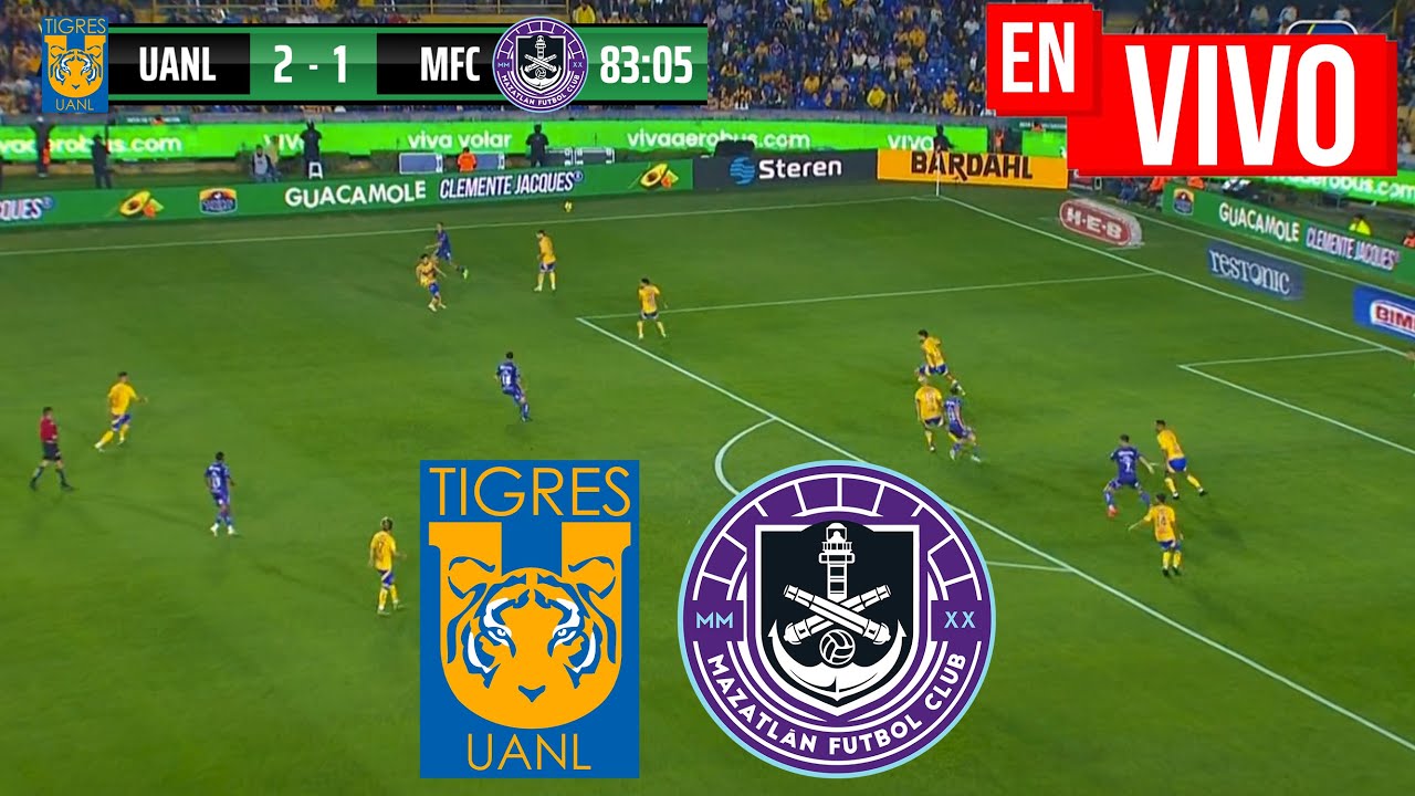 🔴 TIGRES VS MAZATLAN NARRACIÓN EN VIVO LIGA MX CLAUSURA 2025 - YouTube
