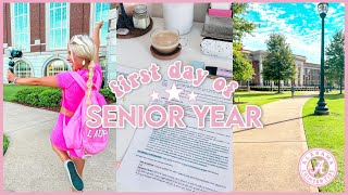 FIRST DAY OF SENIOR YEAR! | The University of Alabama | Lauren Norris