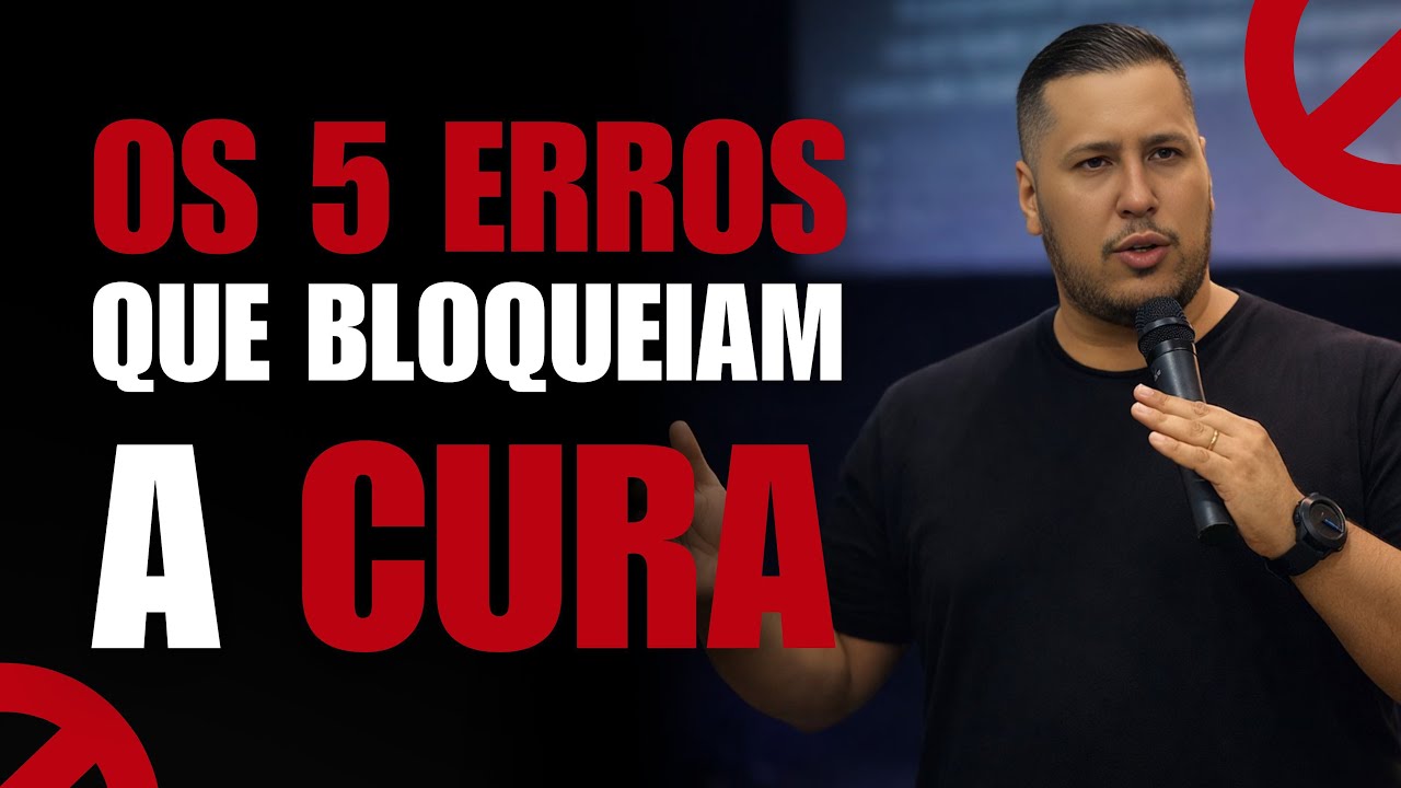 🔴 LIVE – OS 5 MAIORES ERROS AO MINISTRAR CURA | Kaio Alef