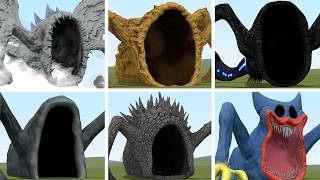 WHAT IF I BECOME ALL SEA EATER FAMILY! Garry's Mod