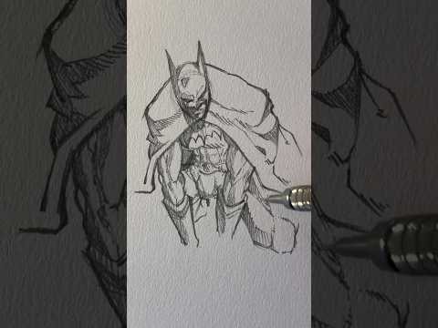 Let S Draw Bat Man 