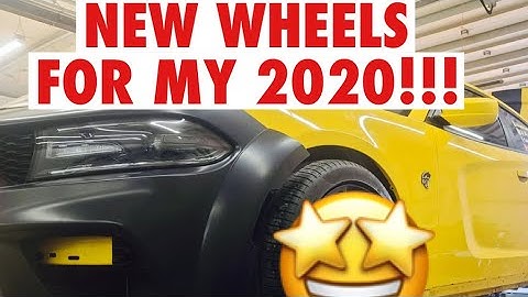TAKING DELIVERY OF MY BRAND NEW WIDEBODY HELLCAT WHEELS!!!!!