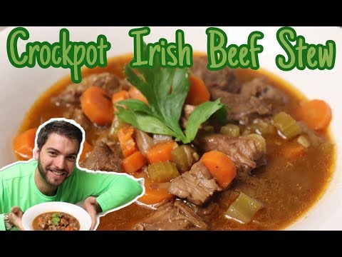 Crockpot Irish Beef Stew with Guinness
