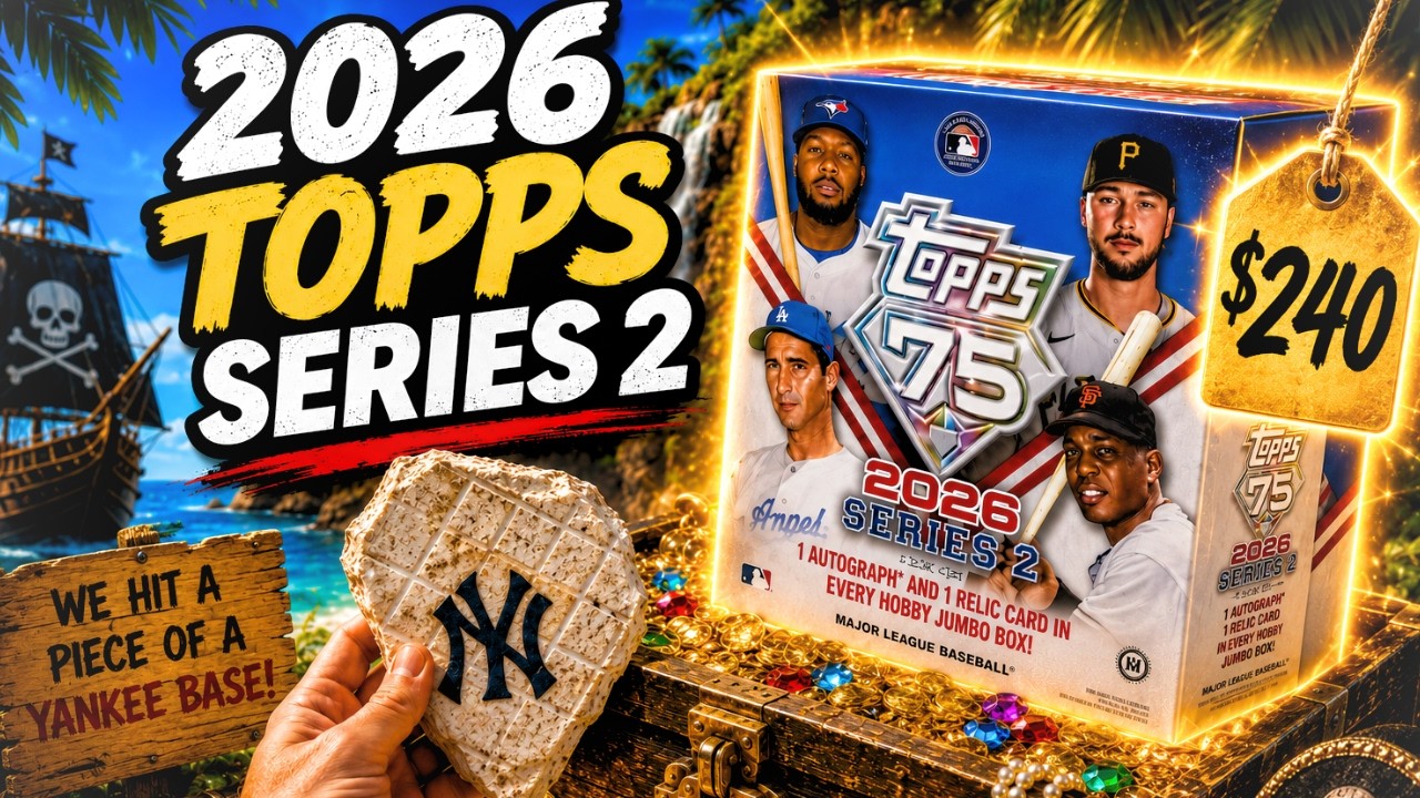 ?WE PULLED SOMETHING CRAZY!?2026 TOPPS SERIES 2 JUMBO BOX 
