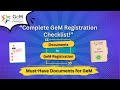“GeM Registration Documents Checklist (2026) | Avoid Rejection on GeM Portal”