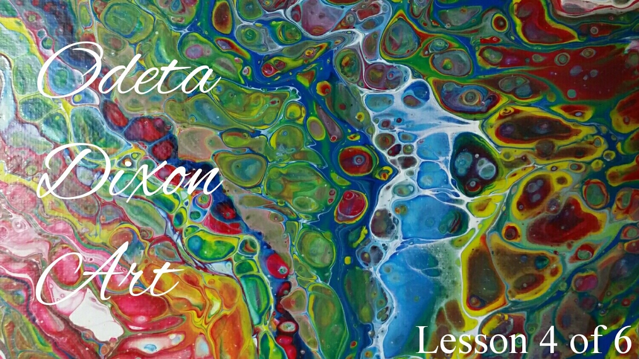 Intro4 Acrylic Pouring For Beginners: How to do a Dirty Pour - YouTube