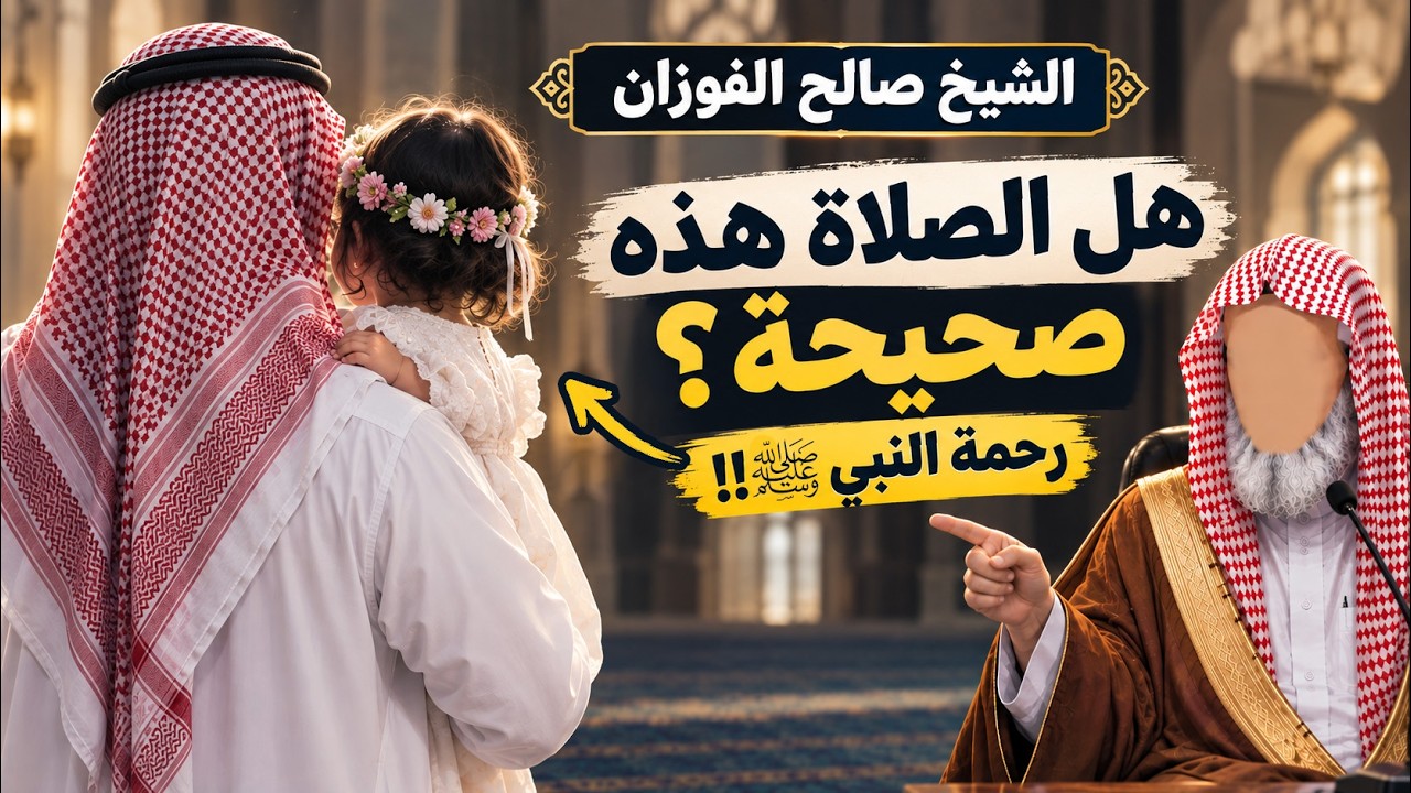 49- حكم صلاة الإمام وهو يحمل الطفلة | عمدة الأحكام–كتاب الصلاة (49/125) | الشيخ صالح الفوزان