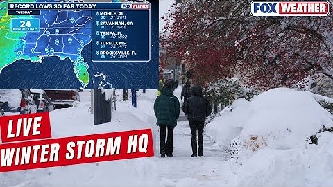 LIVE Coverage Tracking Arctic Air Blast, Lake-Effect Snowstorm, Deep Freeze | FOX Weather