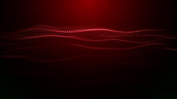 Red Particle Waves Loop Animation | Seamless Abstract Background | No Copyright | Free Download