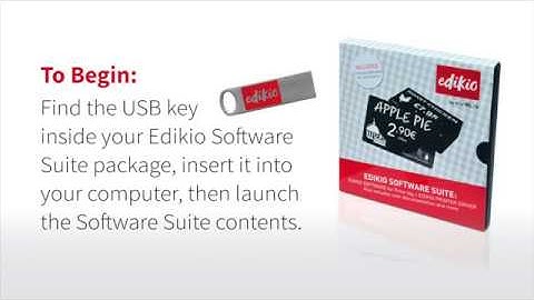 Edikio Printer and Software Install How To
