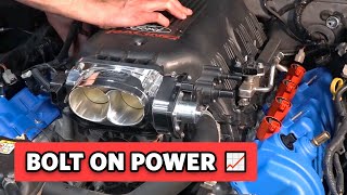 How to install FP Intake Manifold, Valve Covers, Throttle Body (2005-10 Mustang GT) by Four Eyes 119,875 views 6 years ago 12 minutes, 51 seconds