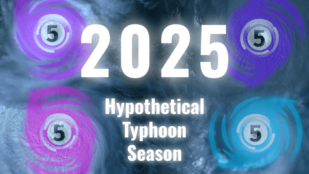 2025 Hypothetical Pacific Typhoon Season Animation