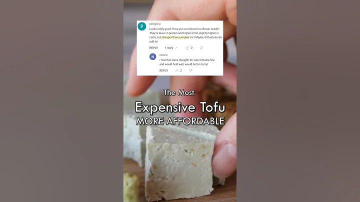 Trying to make 1-ingredient high protein tofu more affordable... - DayDayNews