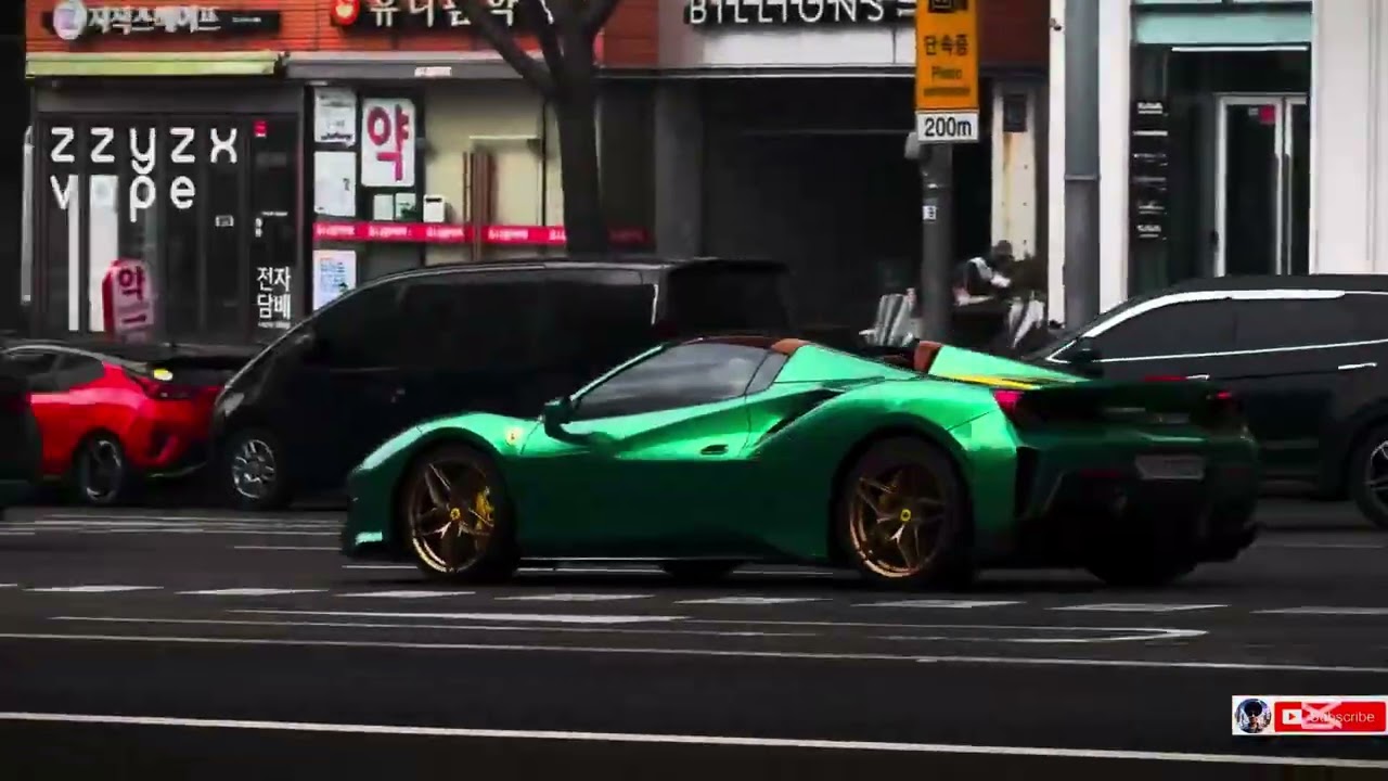 SUPERCARS_IN_KOREA_2025_!__Senna,812,Pista,Huracan,Corvette,488,R8,F8