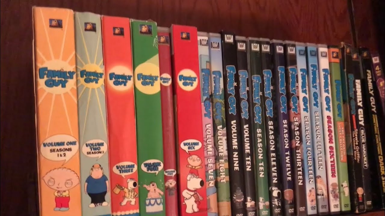 My Family Guy DVD Collection | Trentaco