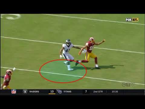 Philadelphia Eagles Ronald Darby - Rare Injury - Dislocated Ankle