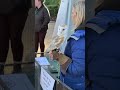 Introducing the Walks with Hawks ladies! At the November Meeting Countryside Day at Cheltenham