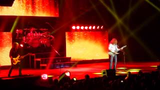 Megadeth = Dance In The Rain = #Winnipeg MTS Center - Gigantour Tour Live July 2013
