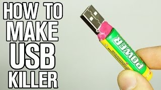 How to make USB Killer!