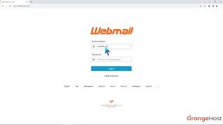 how to access your email account from cpanel webmail with orangehost