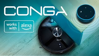 Controla el robot aspirador Conga por voz con Alexa - YouTube