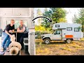 Buying Our 1988 Land Cruiser Camper (mini tour, getting the keys, and learning to drive)