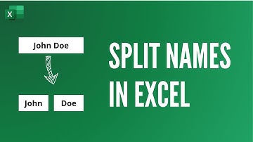 How to split names in Excel to seperate cells? Fastest way with functions TEXTBEFORE and TEXTAFTER