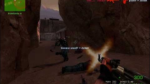 Triple Kill AK-47 Spray All Headshots Counter Strike:Source