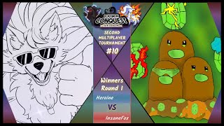 10 - Second Pokemon Conquest Twin Dragons Tournament - Heroine v InsaneFox - Winners Round 1