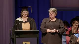 UniSQ Toowoomba Graduation Ceremony Valedictorian – Aimee Rowland – 5.30 PM, 13 February 2024