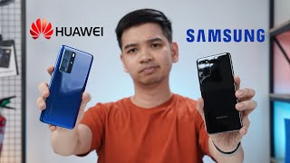 Nyoba ngebuktiin kalau Huawei P40 Pro LEBIH BAGUS daripada Samsung S20+