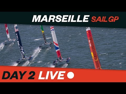 2019 Marseille SailGP RACE REPLAY | Day 2 | Races 4-6 | SailGP sailing la vagabonde