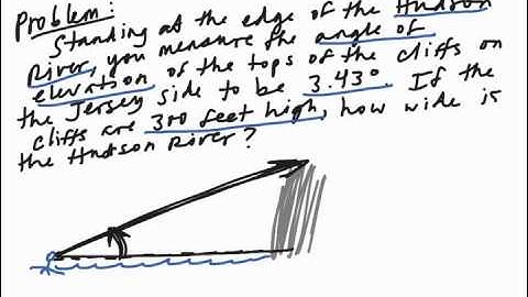 Example: Angle of Elevation