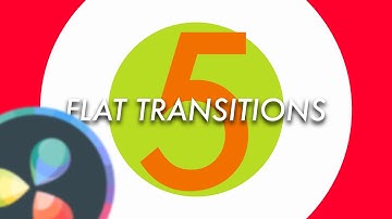 Create Flat Transitions In Davinci Resolve(Free Preset)