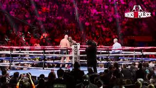 Tyson Fury Knockout Deontay Wilder Ko - Ringside View