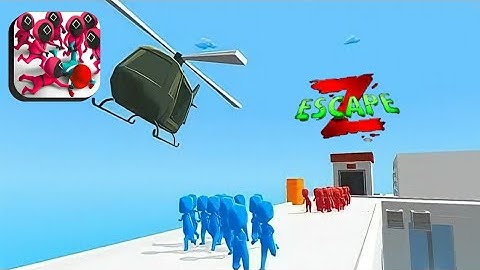 Z Escape - Zombie Machine Gun - All Levels GamePlay ( Android/ios)😅😍🧟