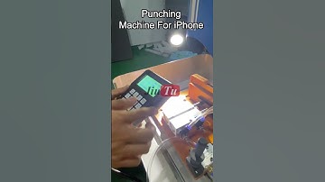 How to Use a Hole Punch#punch #lcdscreen #repair #automatic #machine #factory #tools #mobile