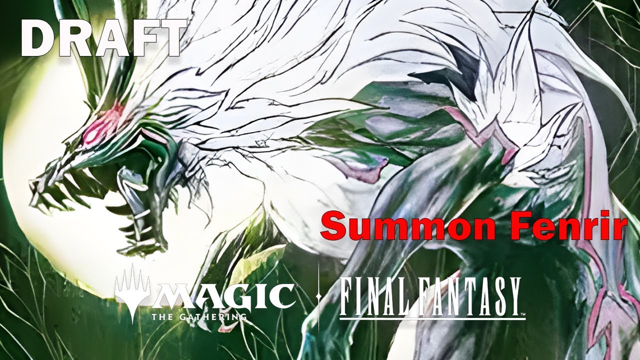 fenrir mtg final fantasy Ultra Pro 100+ Deck Box – Final Fantasy : Invocation : Fenrir (Idéal M –  Nevermint