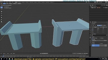step by step explanation how to model a bridge in blender 2 8