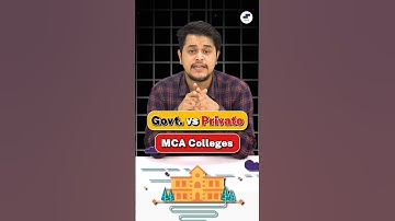 💥Govt. Vs. Private Colleges: Which is Better For MCA✅MCA Colleges 2024🤑 #shorts #mca #mcacolleges