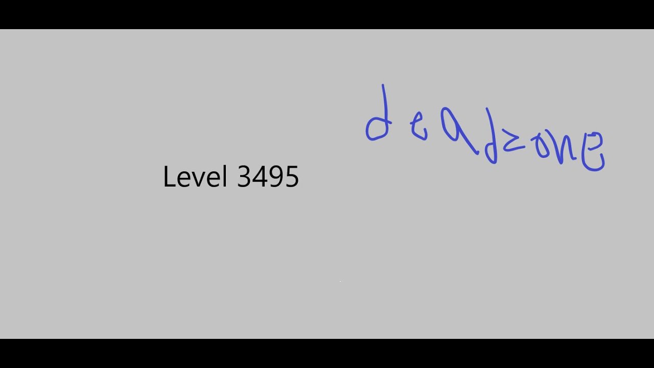Backrooms level 3495 (Deadzone) 