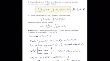 13.7 Surface Integrals