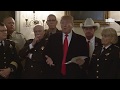 President Trump Meets with Sheriffs from Across the Country