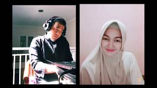 AISYAH ISTRI RASULULLAH (COVER) - DENI AUVIE & NADIA (LONG DISTANCE COLLABORATION)