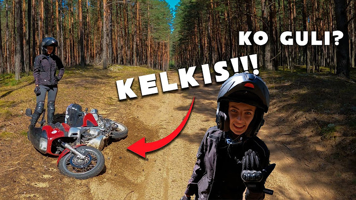 Mergina su pliką padangą išvažiavo į mišką | Nugriuvo 4K